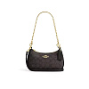 Сумка Coach через плечо (Gold/Walnut/Black)